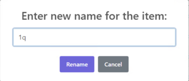 更名Rename-Web Filemanager For ASP.Net 網頁版檔案管理員